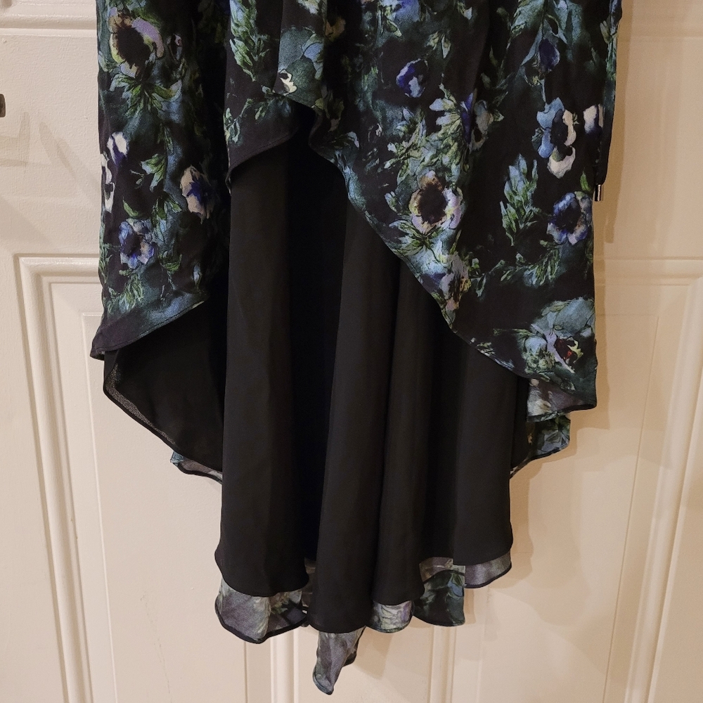 Haute Hippie Tangled Up In Blue High Low Maxi Dress - Picture 5 of 9